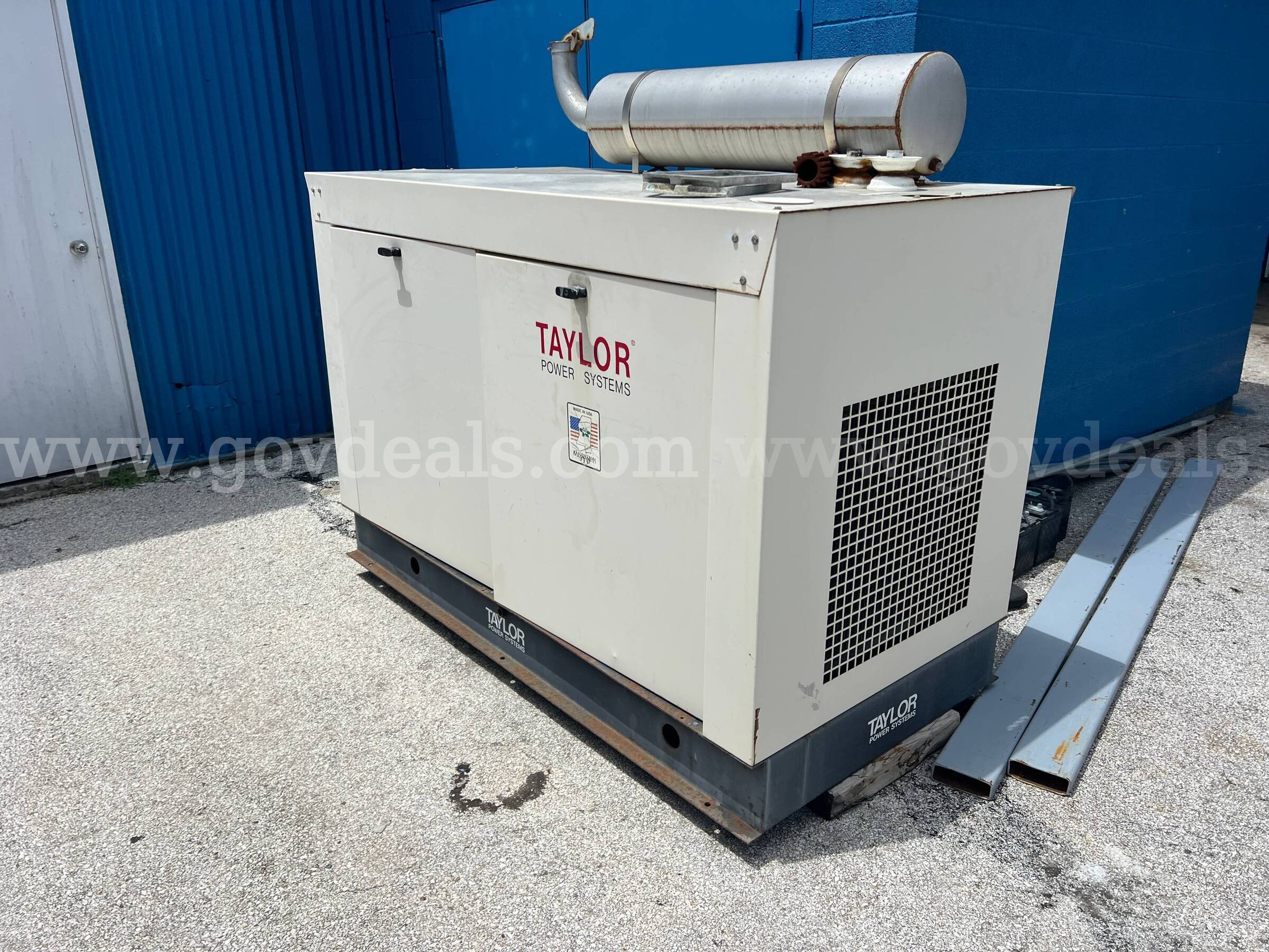 Taylor Power Systems GS 45 42KW Generator Taylor Power Systems GS45 Government Surplus Auction - Photo #3