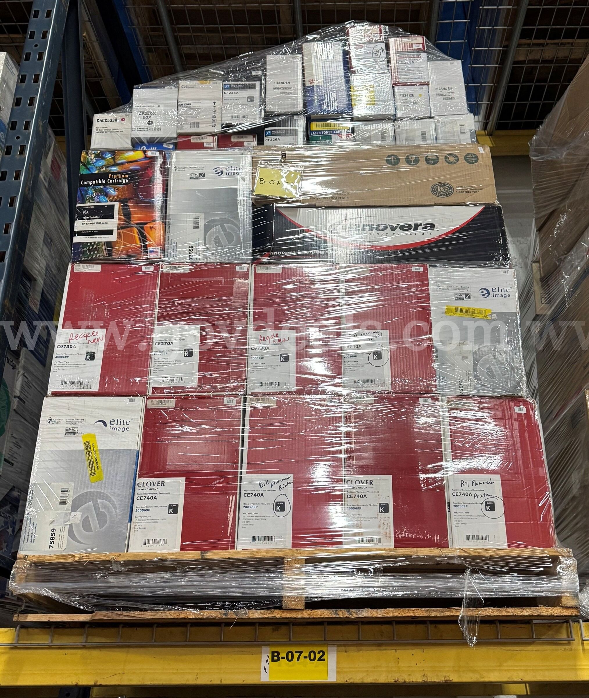Mixed Lot of NEW Compatible Toner Cartridges - 94 units   Government Surplus Auction - Primary Photo
