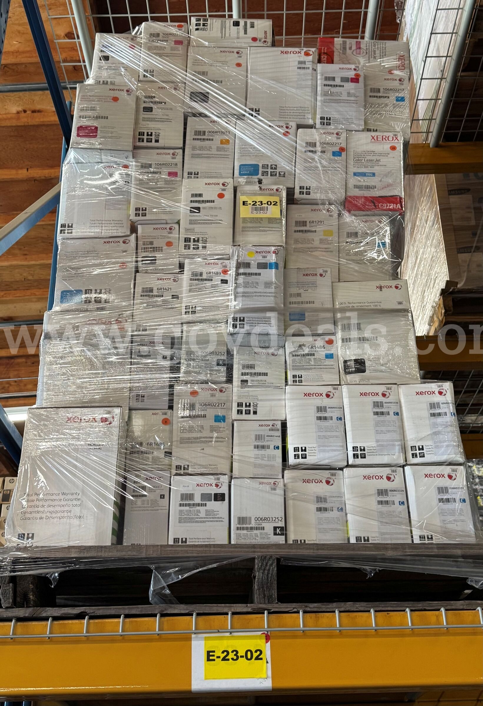 Mixed Lot of NEW Xerox Brand Compatible Toner Cartridges - 72 units   Government Surplus Auction - Primary Photo