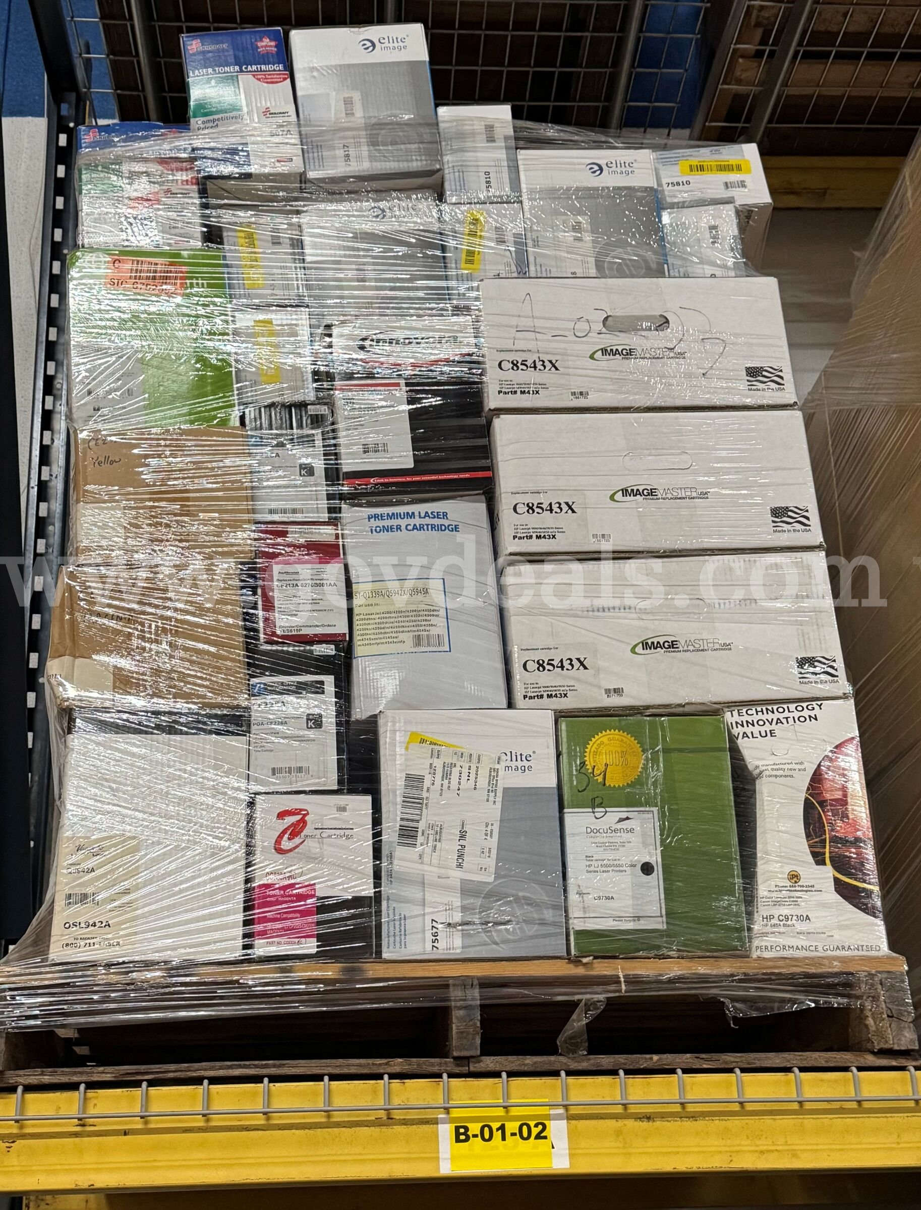 Mixed Lot of NEW Compatible Toner Cartridges - 81 units   Government Surplus Auction - Primary Photo