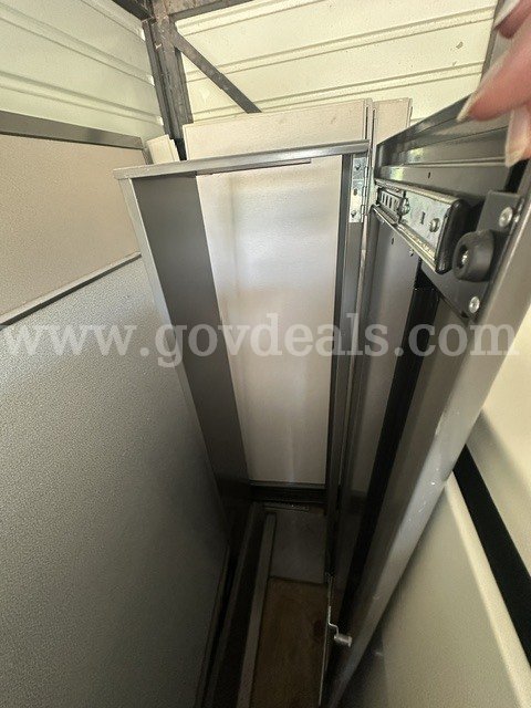 Hanging Overhead Metal File Cabinet - Can be used to store legal or letter size files   Government Surplus Auction - Photo #3