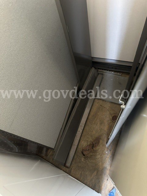 Hanging Overhead Metal File Cabinet - Can be used to store legal or letter size files   Government Surplus Auction - Photo #4