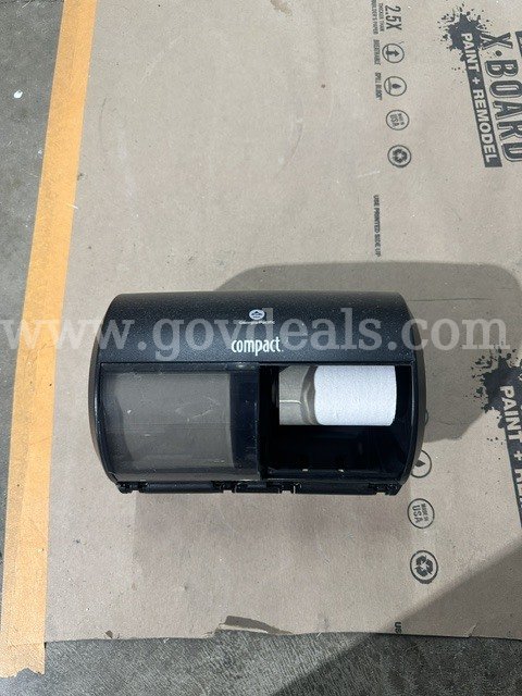 Georgia-Pacific Compact Toilet Paper Holder with Toilet Paper
