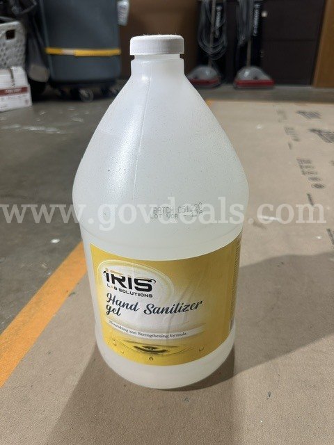 Iris Lab Solutions Hand Sanitizer Gel - 1 Gallon Iris Lab Solution  Government Surplus Auction - Photo #2