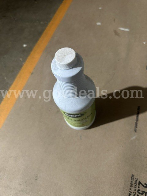 Cleanpak Products Instant Hand Sanitizer with Aloe Vera Gel - 1 quart Cleanpak Products  Government Surplus Auction - Photo #2