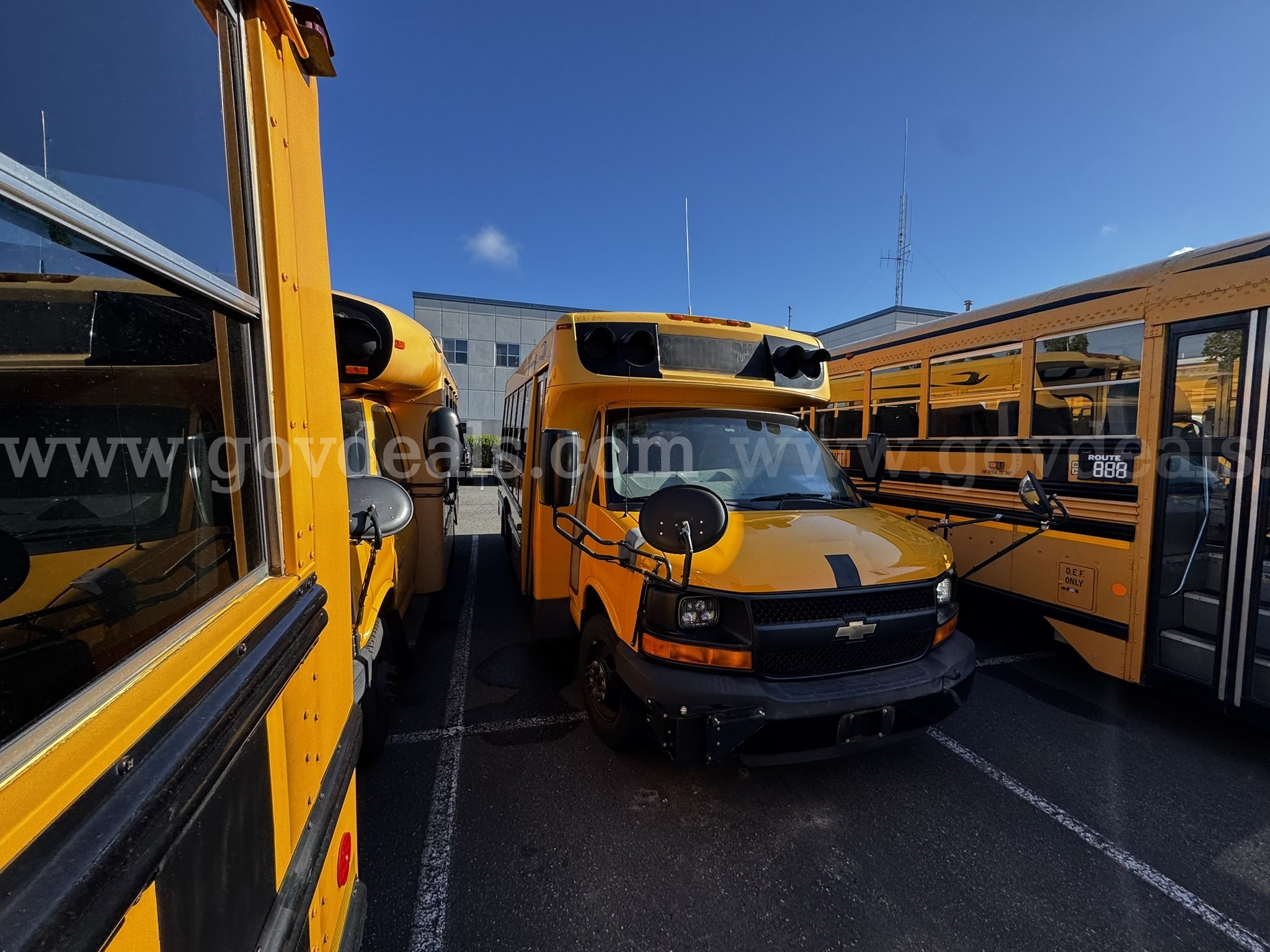 2014 Chevrolet Express Bluebird School Bus Chevrolet Express Government Surplus Auction - Photo #3