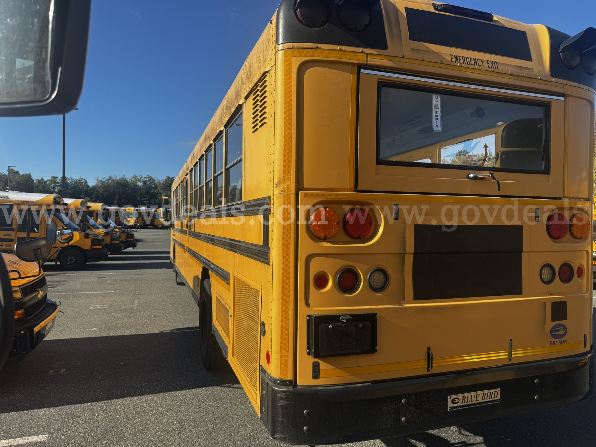 2013 Blue Bird T3RE All American School Bus Blue Bird All American/All Canadian Government Surplus Auction - Photo #2