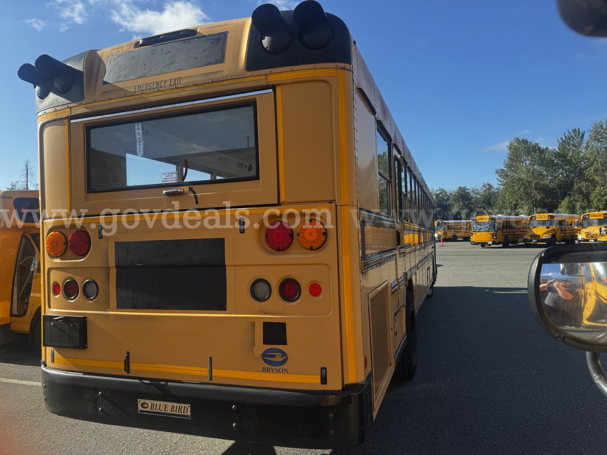 2013 Blue Bird T3RE All American School Bus Blue Bird All American/All Canadian Government Surplus Auction - Photo #3