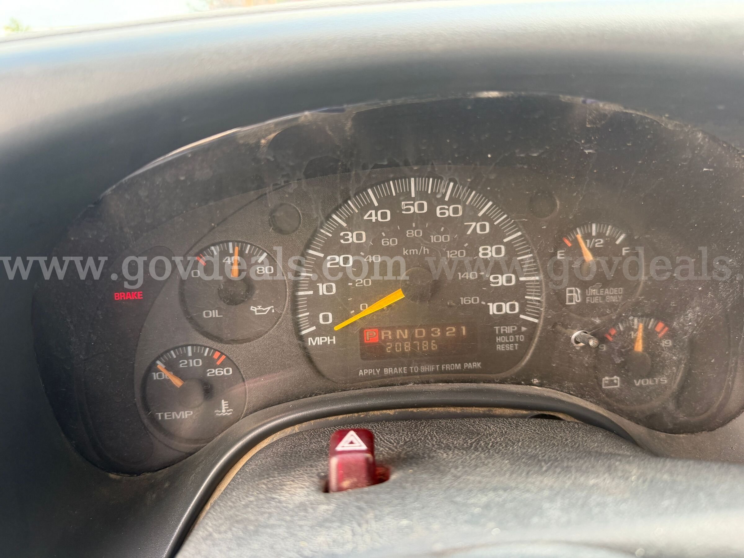 1999 GMC Savana 3500 Box Truck GMC Savana Government Surplus Auction - Photo #5