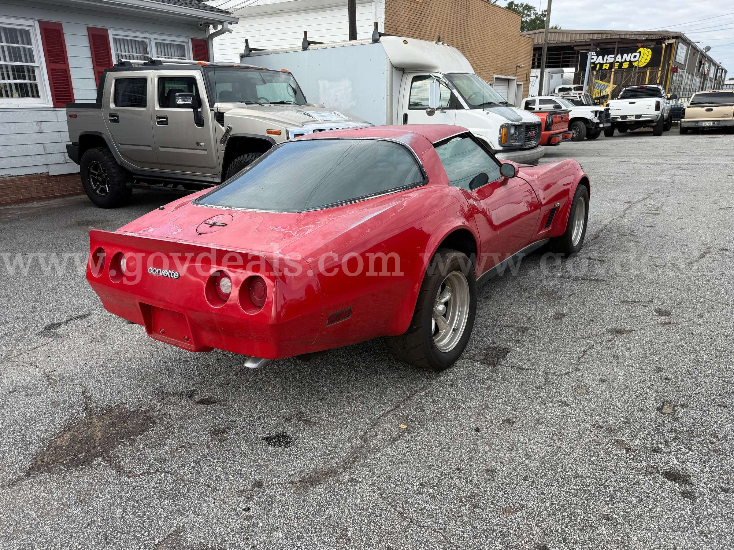 1981 Chevrolet Corvette Coupe Chevrolet Corvette Government Surplus Auction - Photo #3
