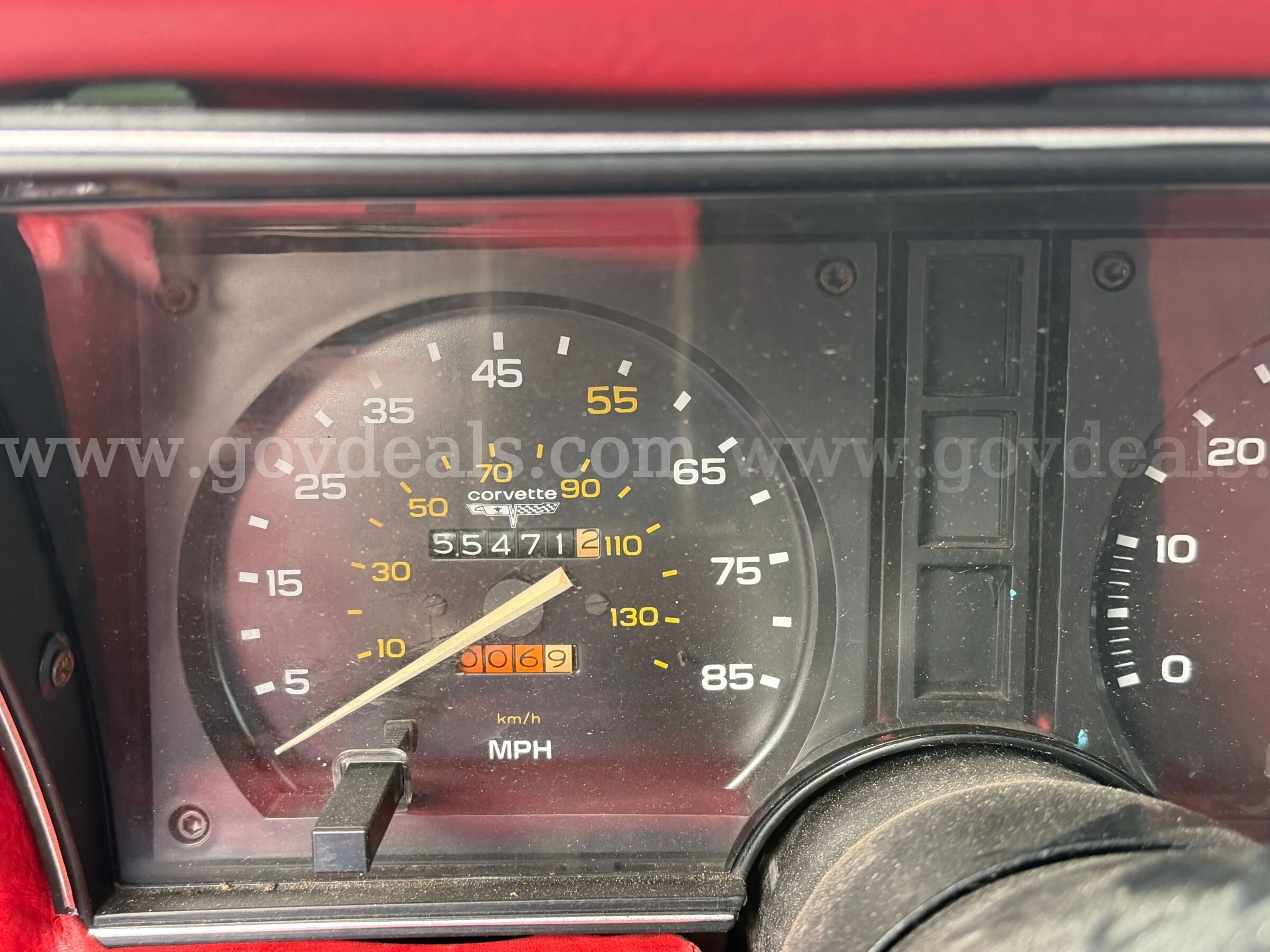 1981 Chevrolet Corvette Coupe Chevrolet Corvette Government Surplus Auction - Photo #5