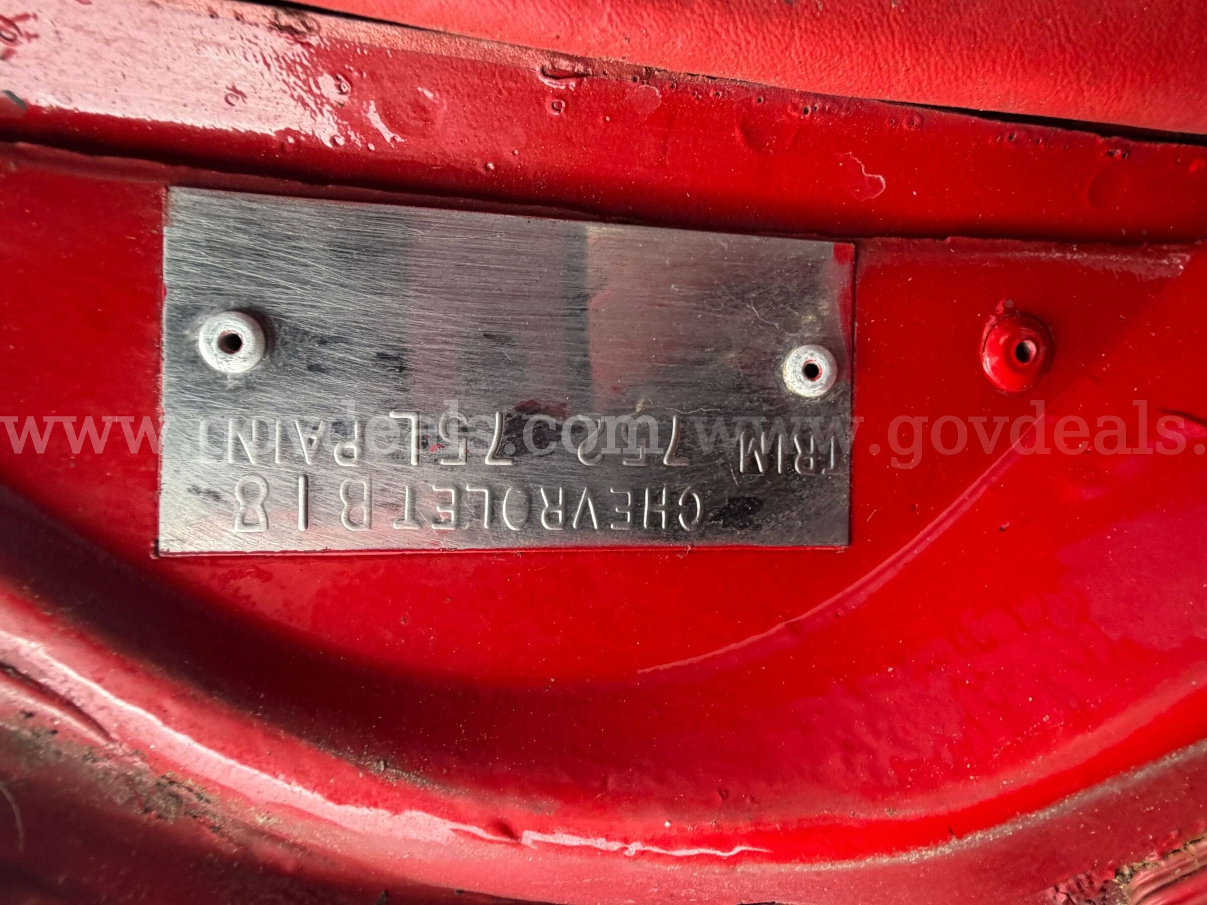 1981 Chevrolet Corvette Coupe Chevrolet Corvette Government Surplus Auction - Photo #6