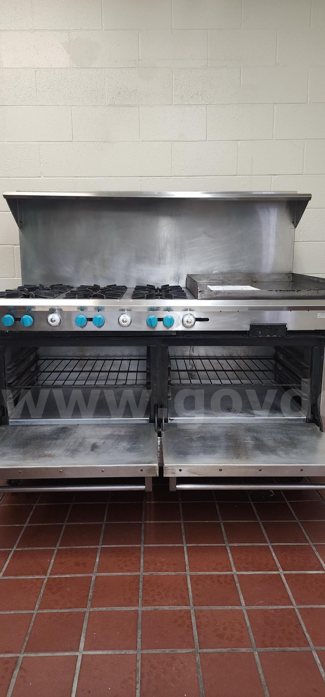 Peerless Commercial Gas Range