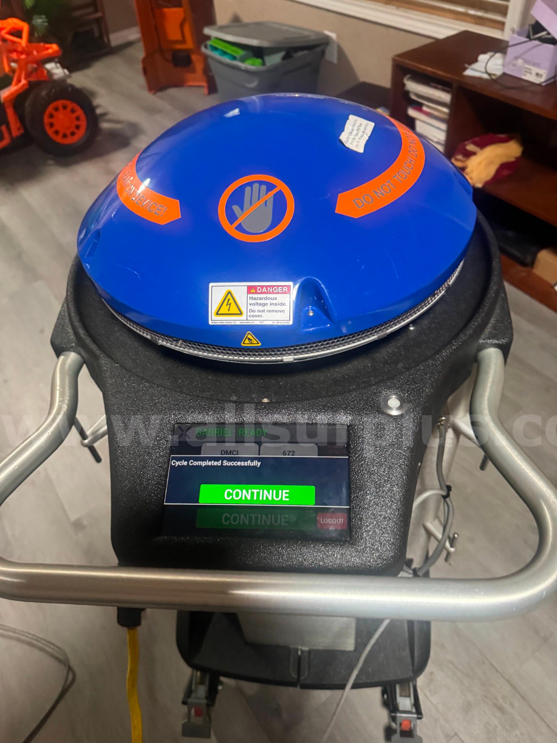 Xenex LightStrike PX 426T Pulsed-Xenon UV Room Disinfection Robot – Tested and Working – See Video Xenex Disinfection Servic 426T Government Surplus Auction - Primary Photo