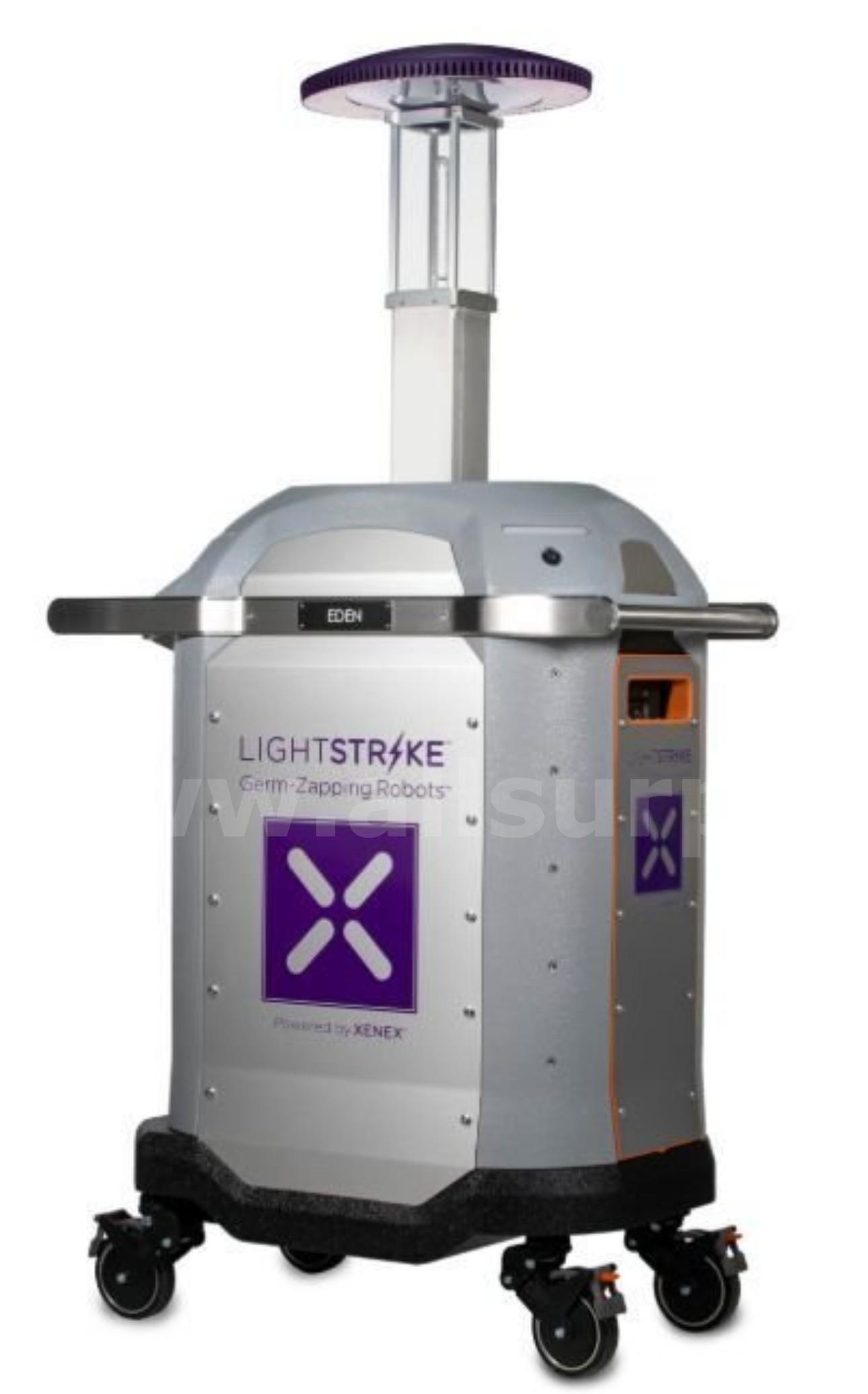 Xenex LightStrike PX 426T Pulsed-Xenon UV Room Disinfection Robot – Tested and Working – See Video Xenex Disinfection Servic 426T Government Surplus Auction - Photo #6