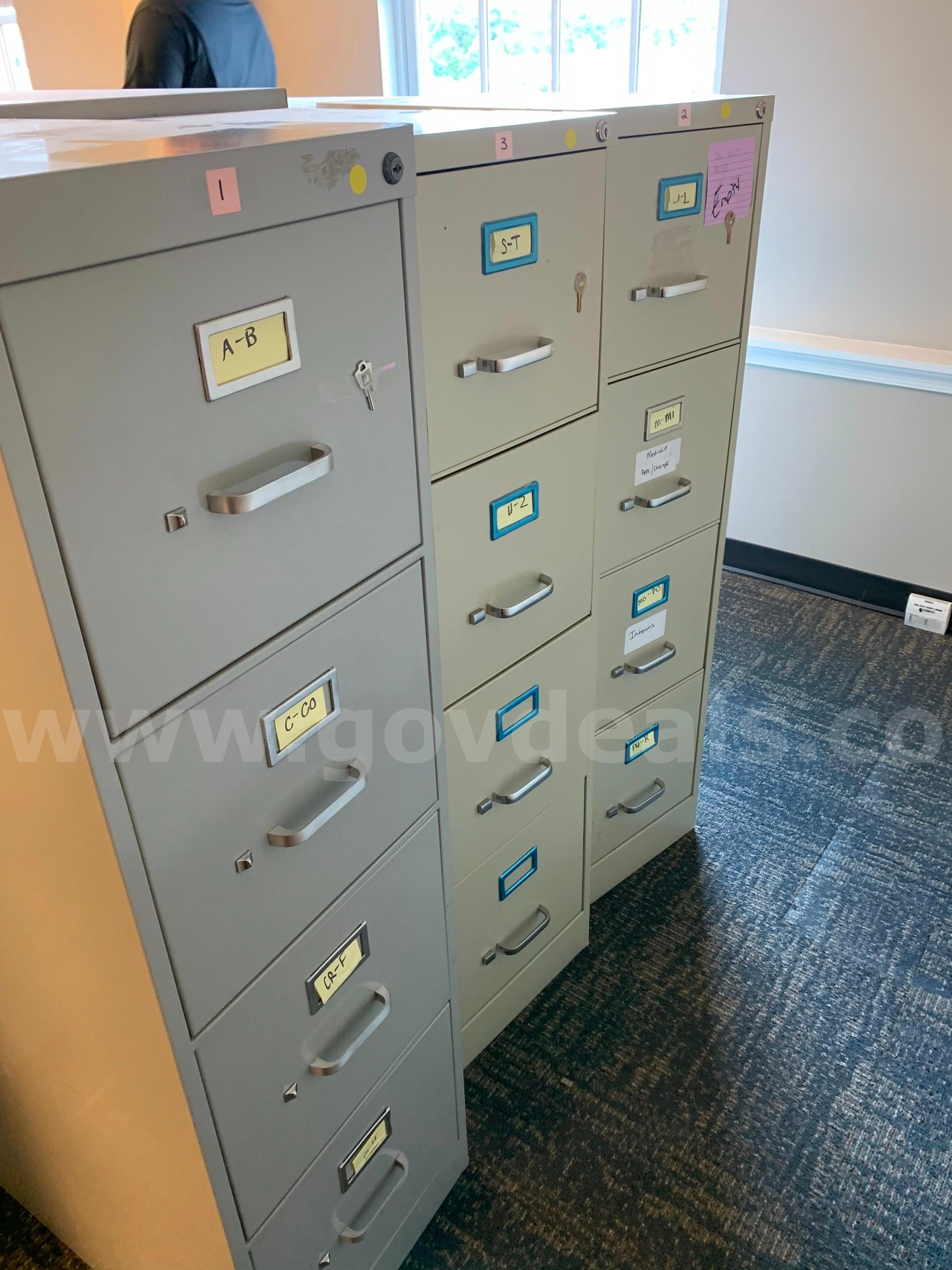 File cabinets   Government Surplus Auction - Primary Photo