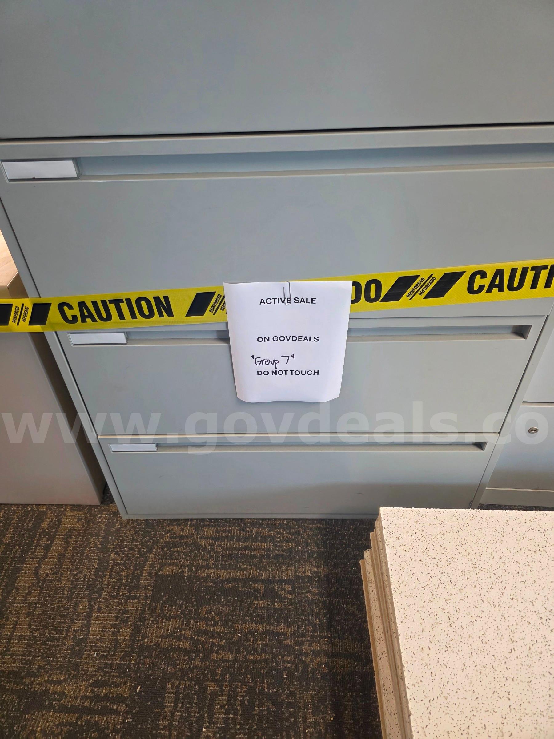 File cabinets   Government Surplus Auction - Primary Photo