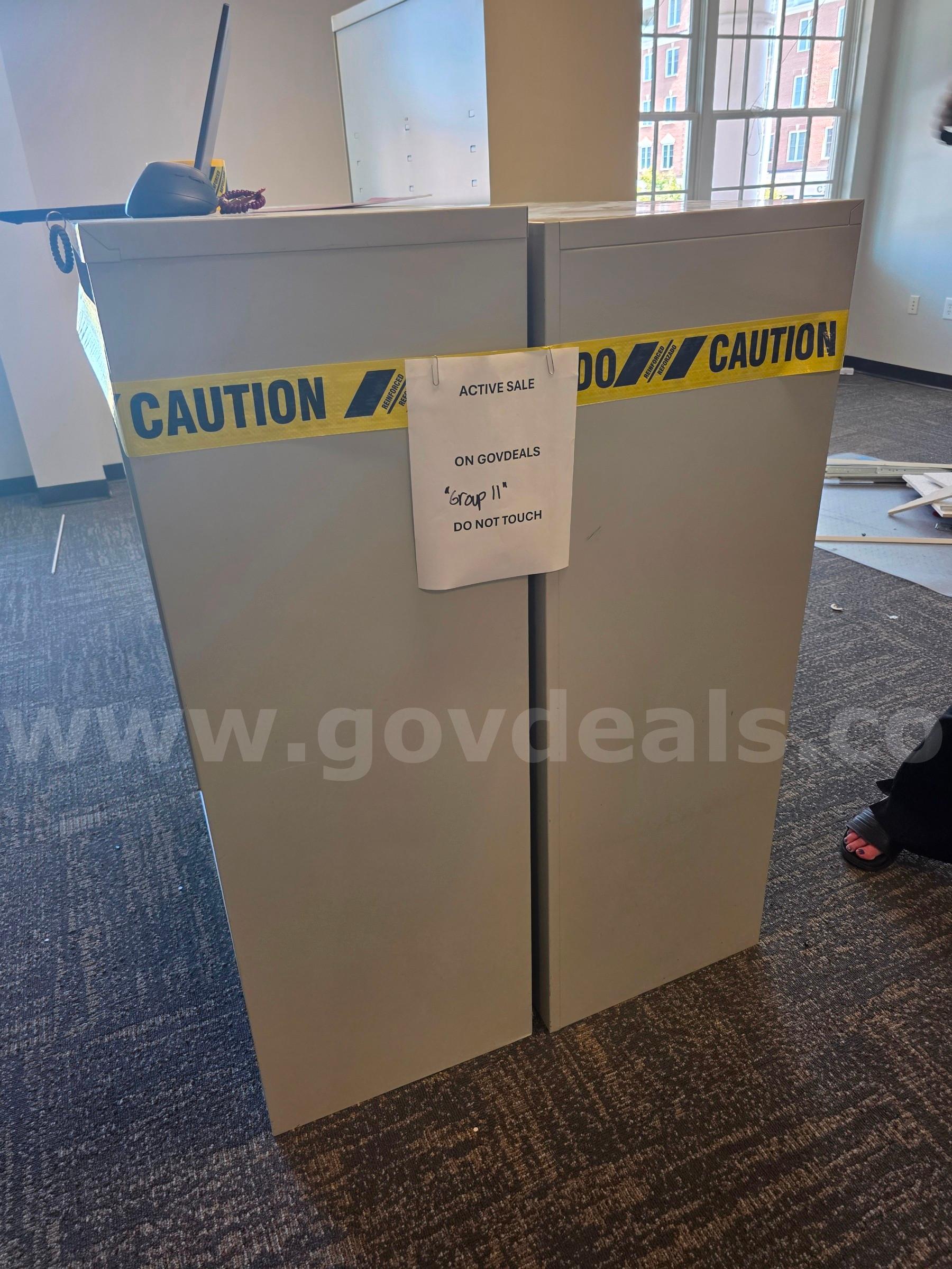 File cabinets   Government Surplus Auction - Primary Photo