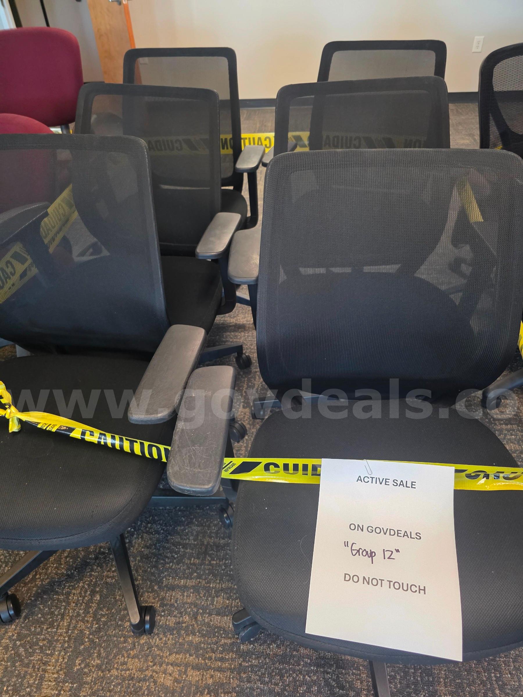 office chairs   Government Surplus Auction - Primary Photo