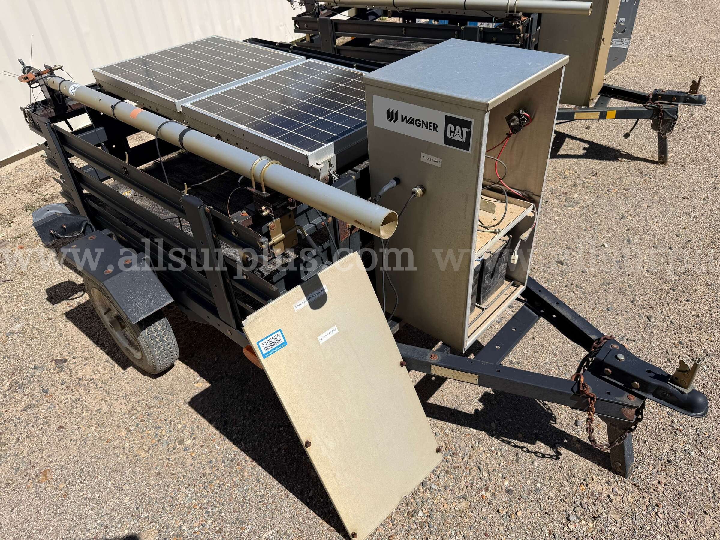Long Chih LCI-745TC Solar Communications Repeater Trailer Long Chih 745TC Government Surplus Auction - Photo #2