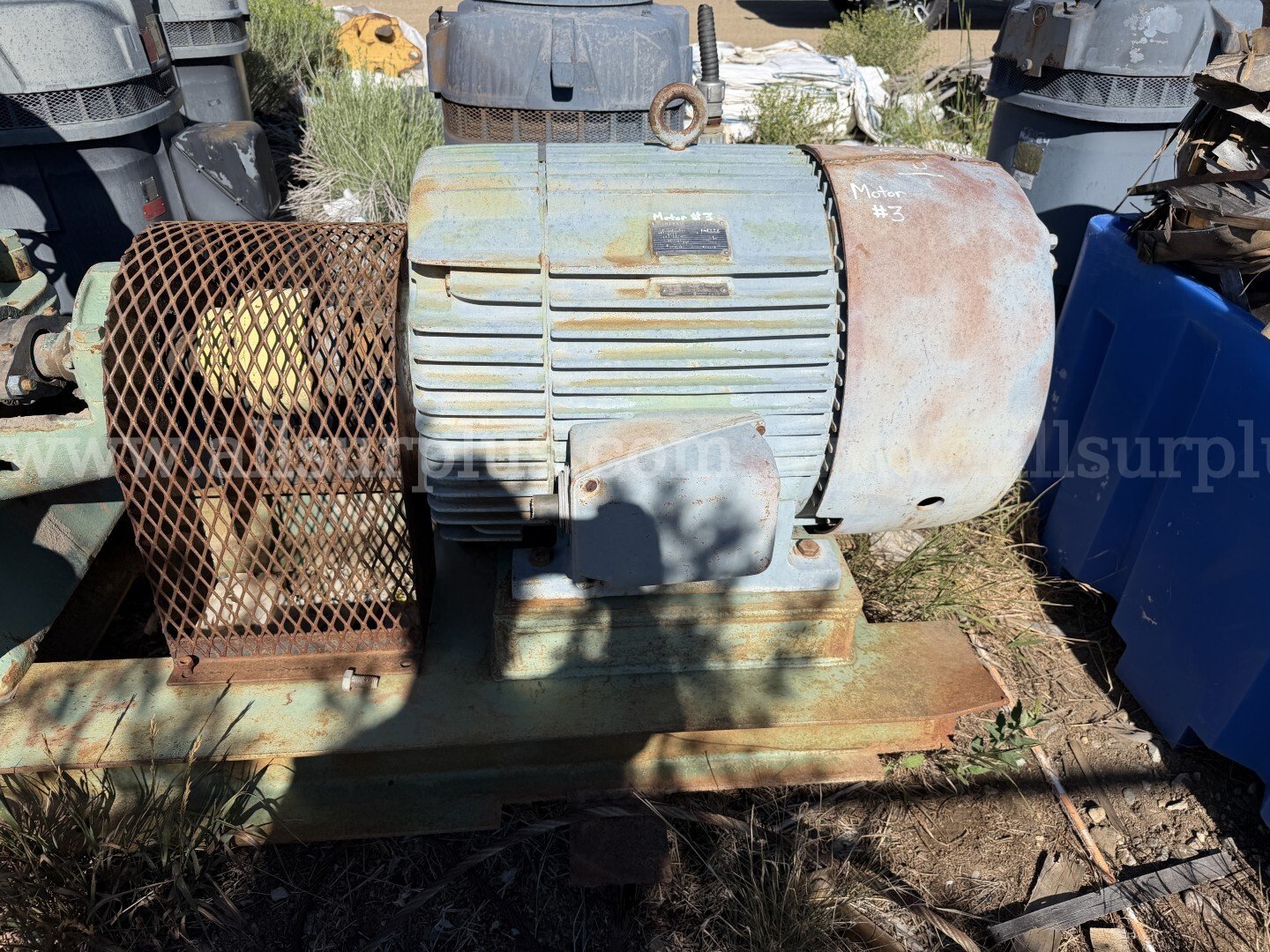 Horizontal Split Case Pump, Electric Motors, Pumps, Actuated Valves, Qty 11 Pallets, 1 LOT Case  Government Surplus Auction - Photo #3