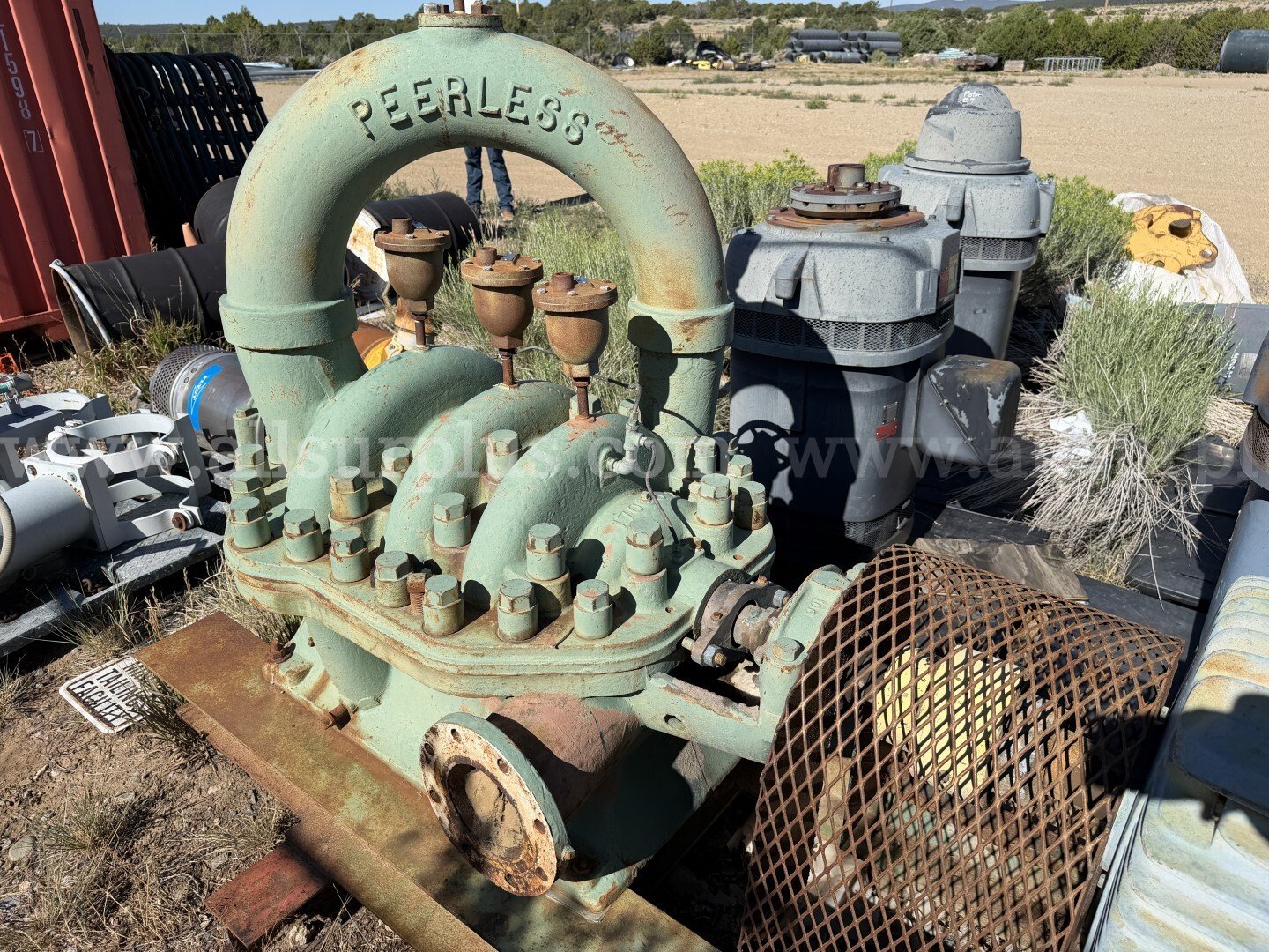 Horizontal Split Case Pump, Electric Motors, Pumps, Actuated Valves, Qty 11 Pallets, 1 LOT Case  Government Surplus Auction - Photo #6