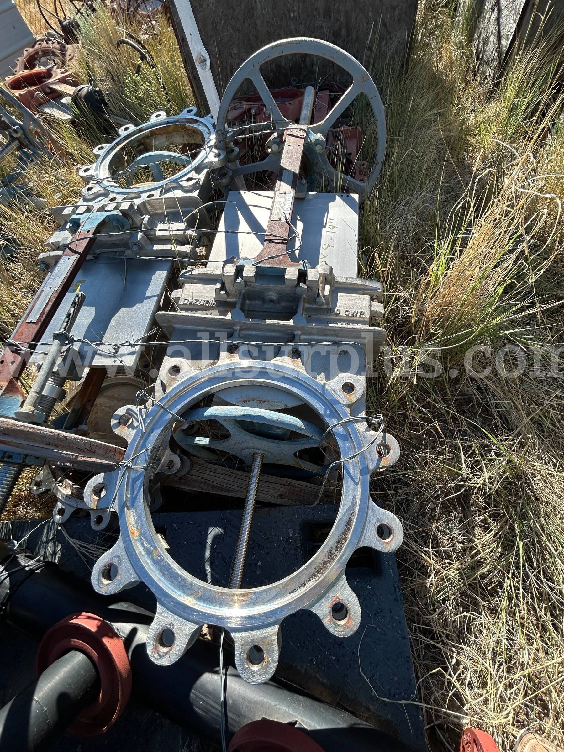 Valves 2in-14in, HDPE Pipe and fittings 1in-20in, PVC Pipe 8in-16in, Approx Qty 177pcs.  177pcs Government Surplus Auction - Photo #2