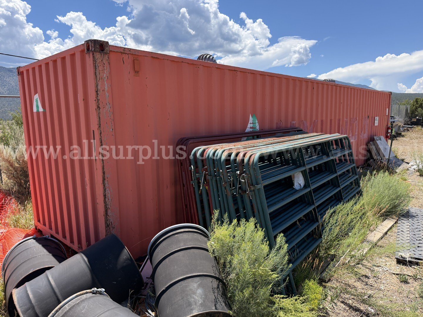 Shipping Container 40ft x 9.5ft x 8ft, With Contents, Qty 1. SIAM Cargo Containers Co  Government Surplus Auction - Photo #2