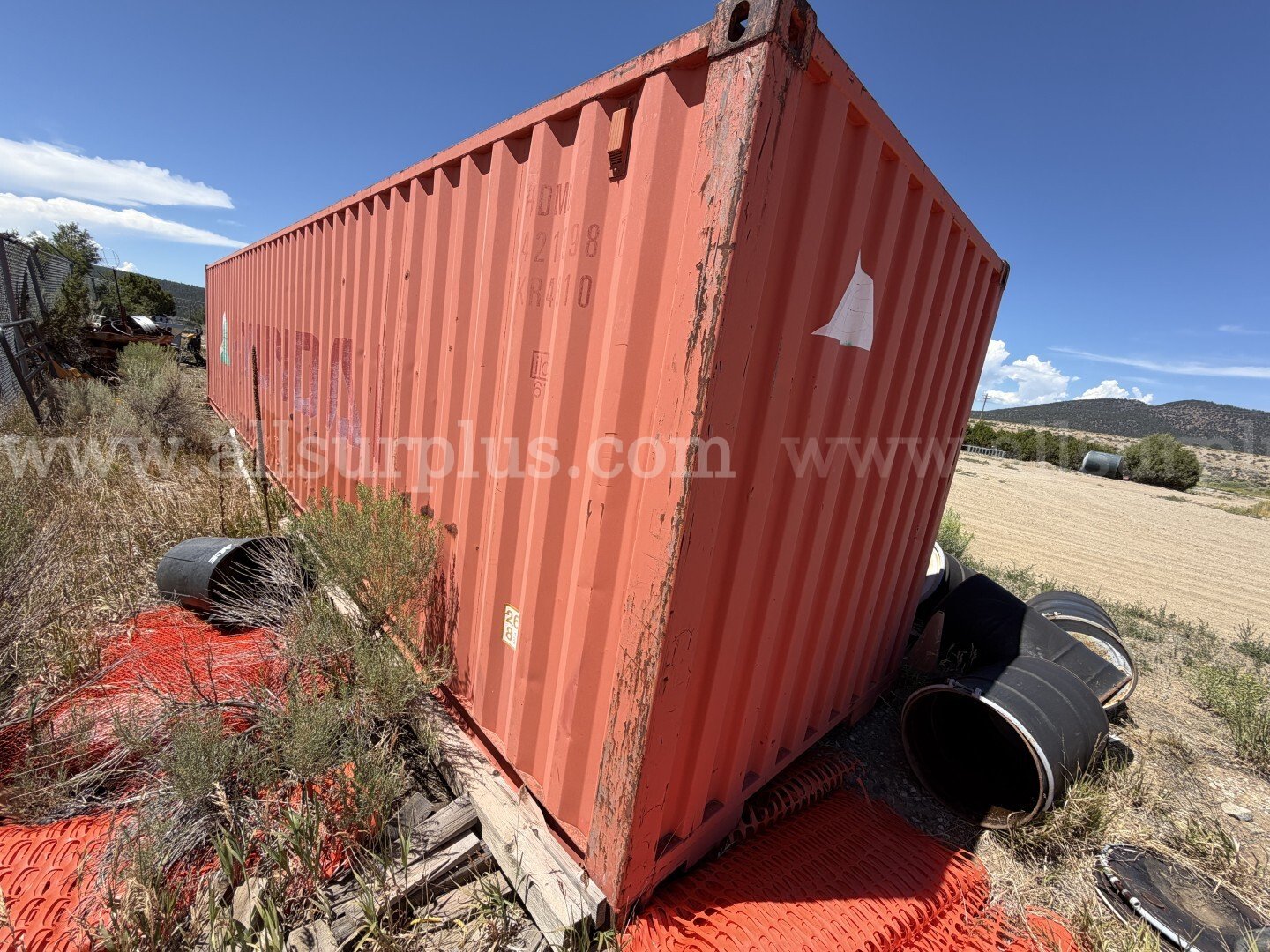 Shipping Container 40ft x 9.5ft x 8ft, With Contents, Qty 1. SIAM Cargo Containers Co  Government Surplus Auction - Photo #3
