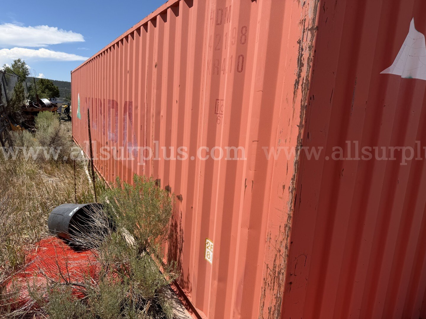 Shipping Container 40ft x 9.5ft x 8ft, With Contents, Qty 1. SIAM Cargo Containers Co  Government Surplus Auction - Photo #4