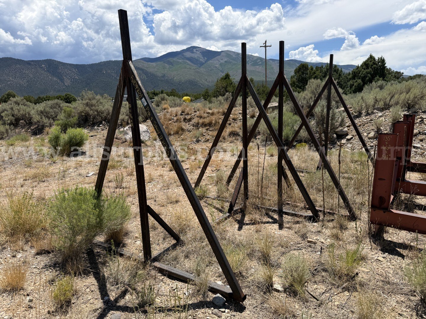 Pipe Racks and Spool Stands, Qty 4 Pcs,  1 LOT   Government Surplus Auction - Primary Photo