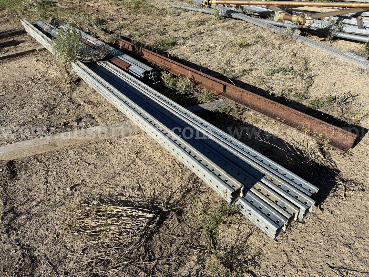Structural Steel, Galvanized Steel Material, Galvanized Grating, Portable Stairs, Geotextile Fabric Liner 1LOT   Government Surplus Auction - Photo #3