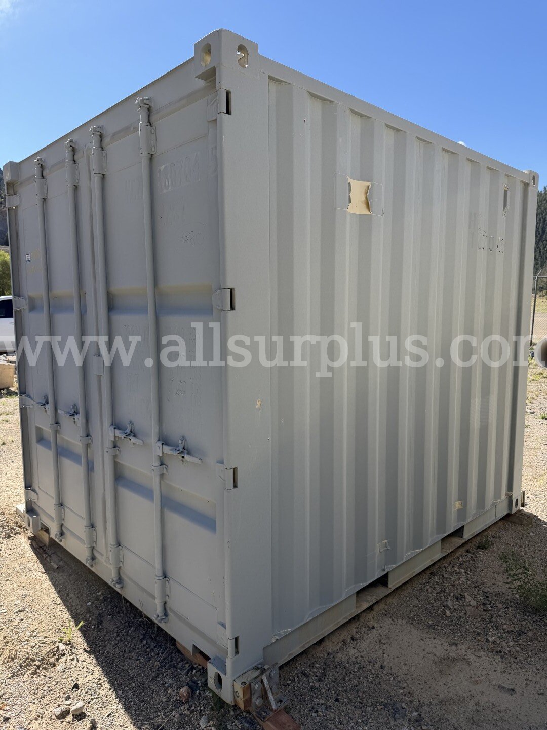 Connex Shipping Container with Solar Power Generation Equipment, 10ft, Qty 1 Units   Government Surplus Auction - Photo #3