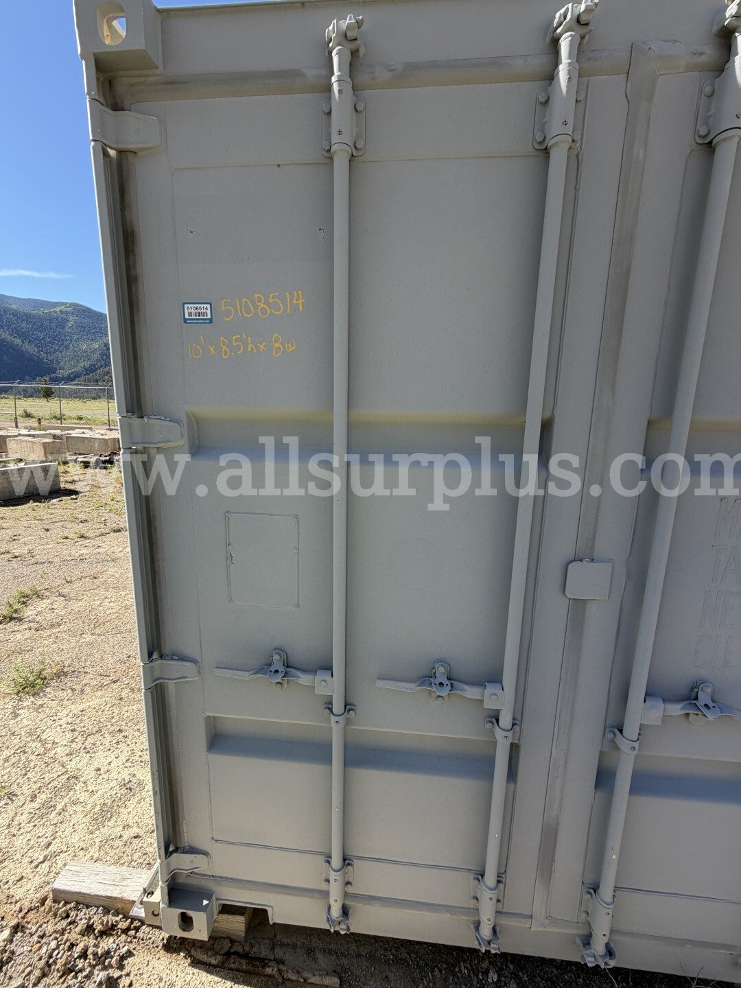 Connex Shipping Container with Solar Power Generation Equipment, 10ft, Qty 1 Units   Government Surplus Auction - Photo #6