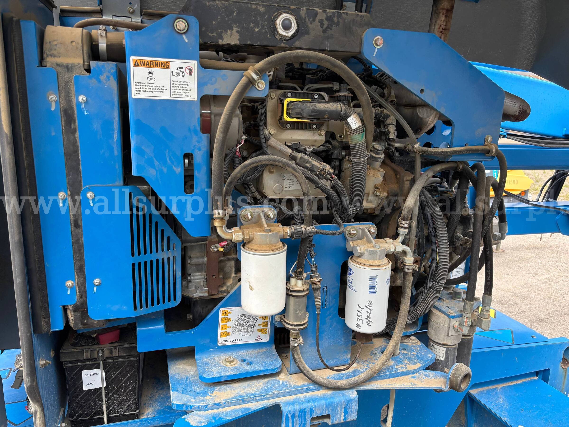 Genie Z-45/25J RT, diesel articulated boom lift Genie Z-45/25J RT Government Surplus Auction - Photo #5