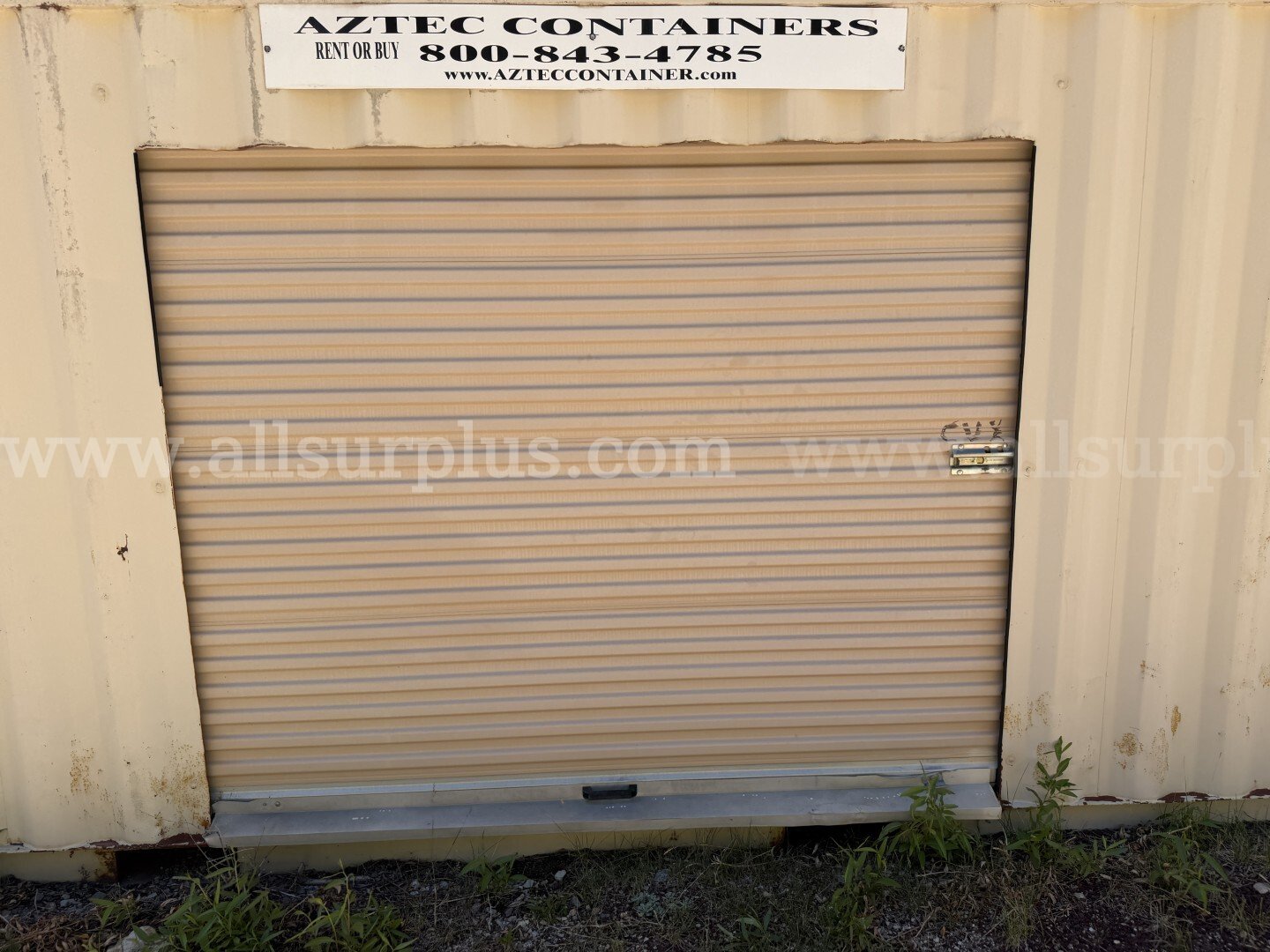 Shipping Container 20ft x 8.5ft x 8ft, Side Roll Up Door, With Contents, Qty 1   Government Surplus Auction - Photo #5