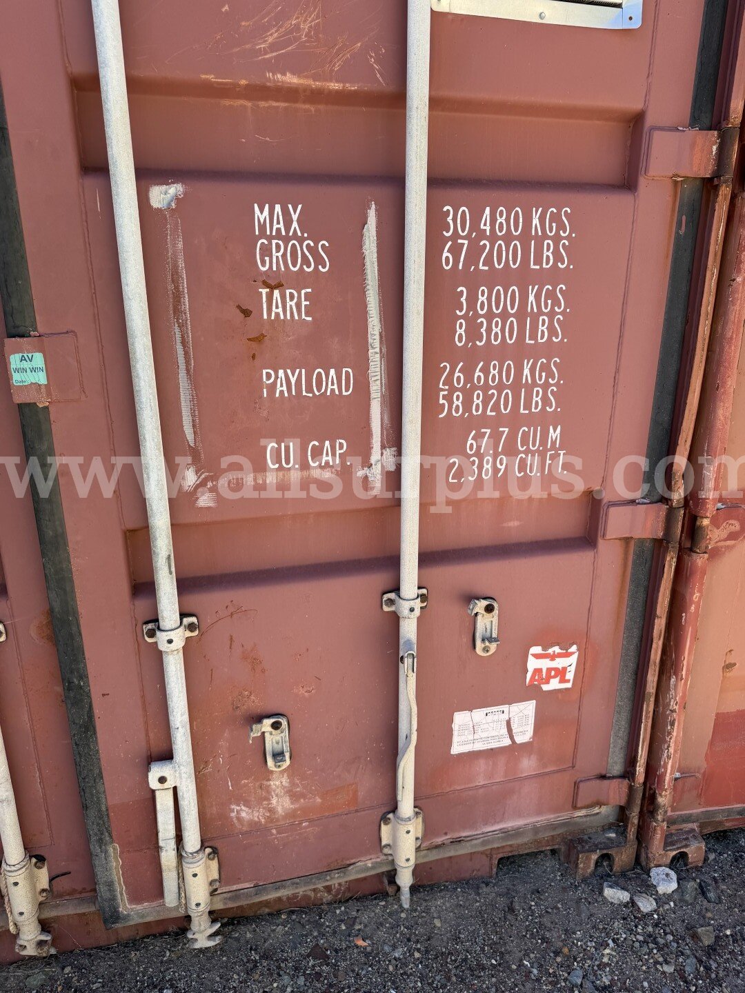 Shipping Container 40ft x 8.5ft x 8ft, With Contents, Qty 1.   Government Surplus Auction - Photo #5