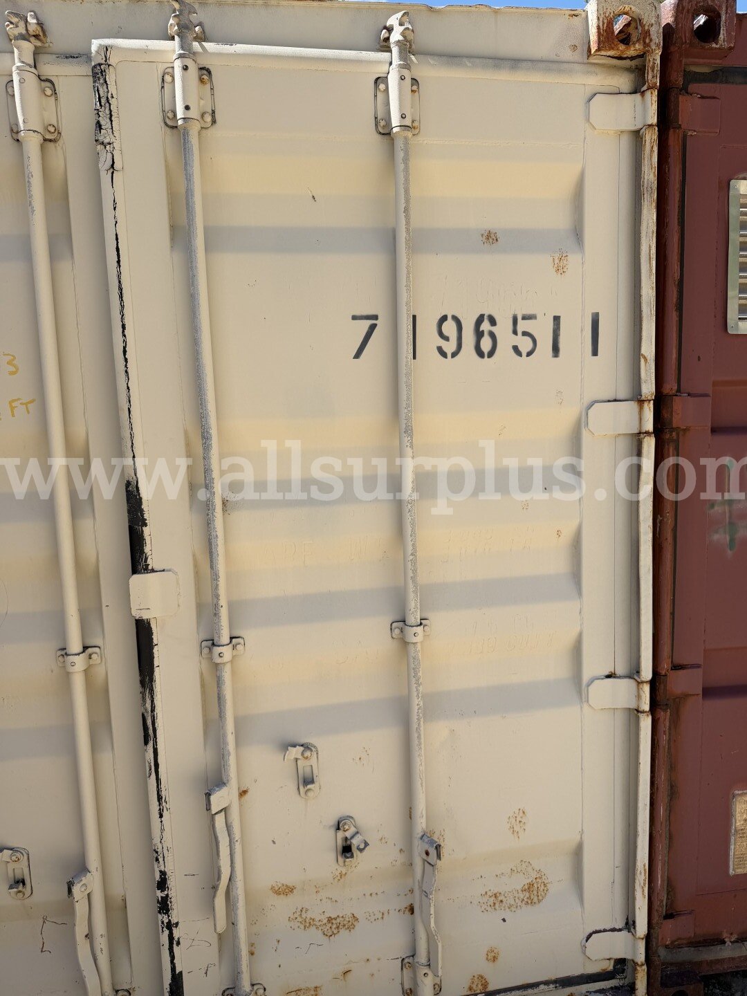 Shipping Container 40ft x 8.5ft x 8ft, With Contents, Qty 1.   Government Surplus Auction - Photo #3