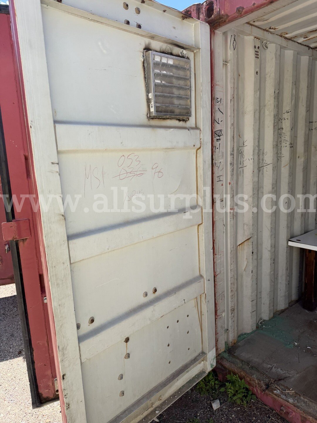 Shipping Container 40ft x 8.5ft x 8ft, With Contents, Qty 1.   Government Surplus Auction - Photo #5