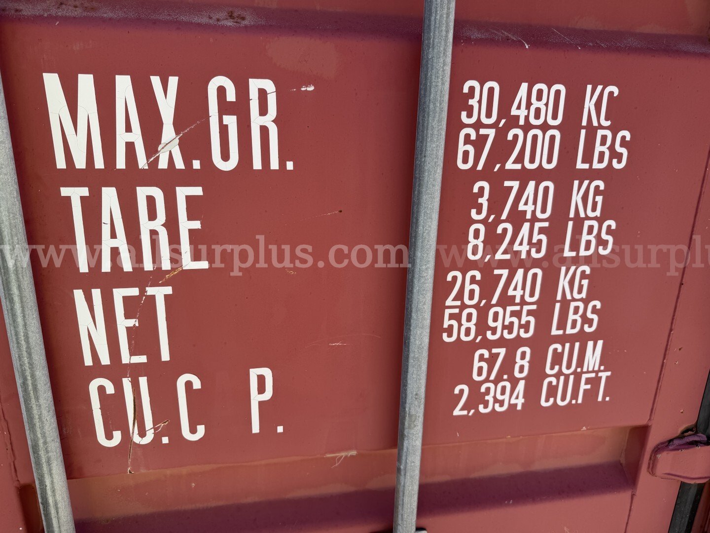 Shipping Container 40ft x 8.5ft x 8ft, With Contents, Qty 1.   Government Surplus Auction - Photo #4