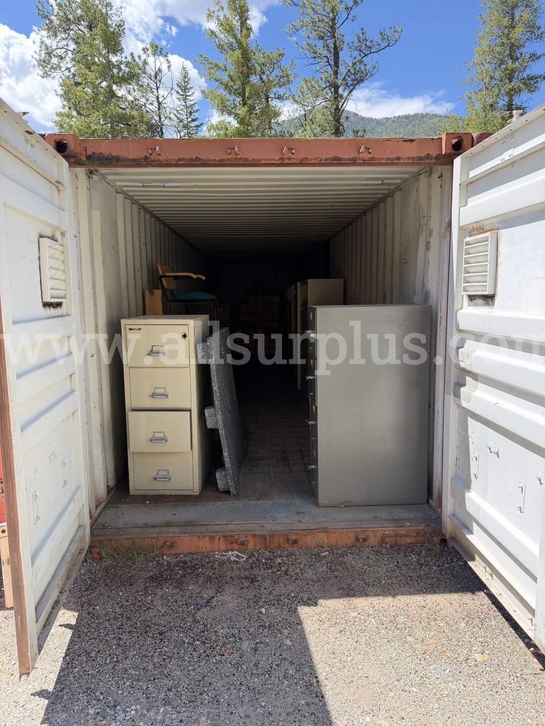 Shipping Container 40ft x 8.5ft x 8ft, With Contents, Qty 1.   Government Surplus Auction - Photo #6