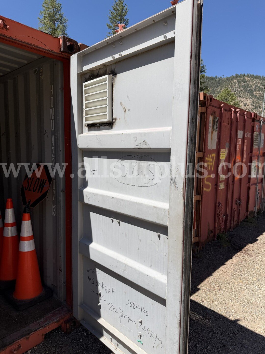 Shipping Container 40ft x 8.5ft x 8ft, With Contents, Qty 1.   Government Surplus Auction - Photo #5