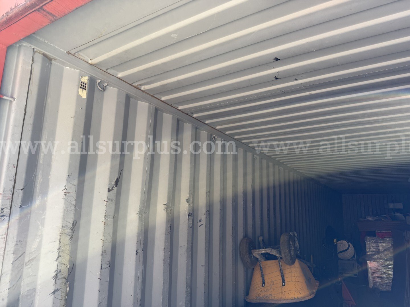 Shipping Container 40ft x 8.5ft x 8ft, With Contents, Qty 1.   Government Surplus Auction - Photo #6