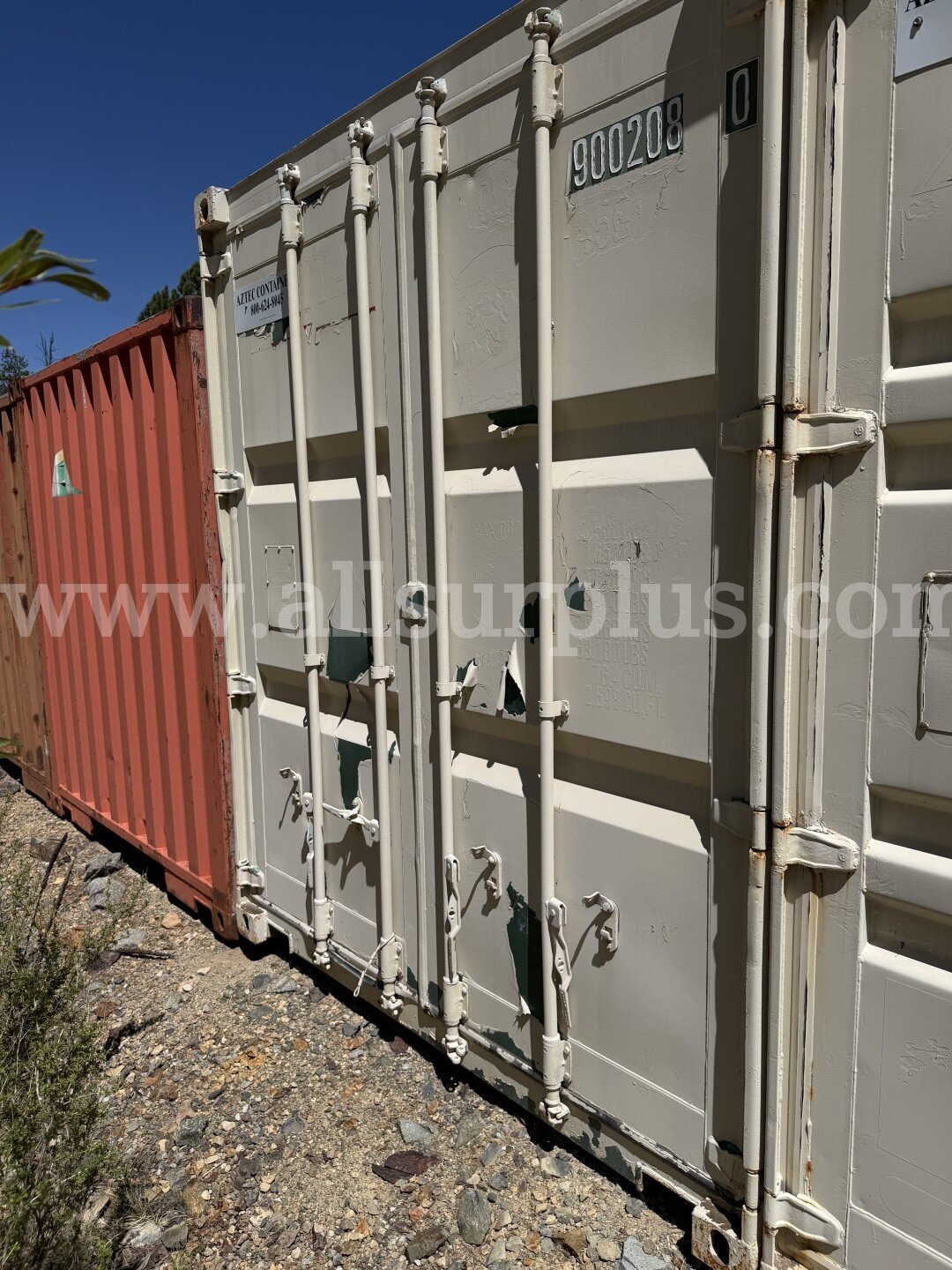 Shipping Container, High Cube, Roll Up Door, 40ft x 9.5ft x 8ft, With Contents, Qty 1.   Government Surplus Auction - Photo #5