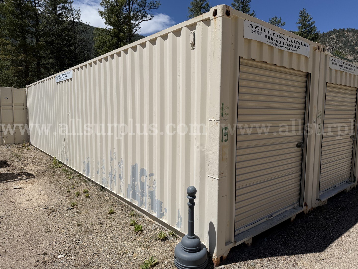 Shipping Container, High Cube, Roll Up Door, 40ft x 9.5ft x 8ft, With Contents, Qty 1. Xiamen Pacific Container  Government Surplus Auction - Primary Photo