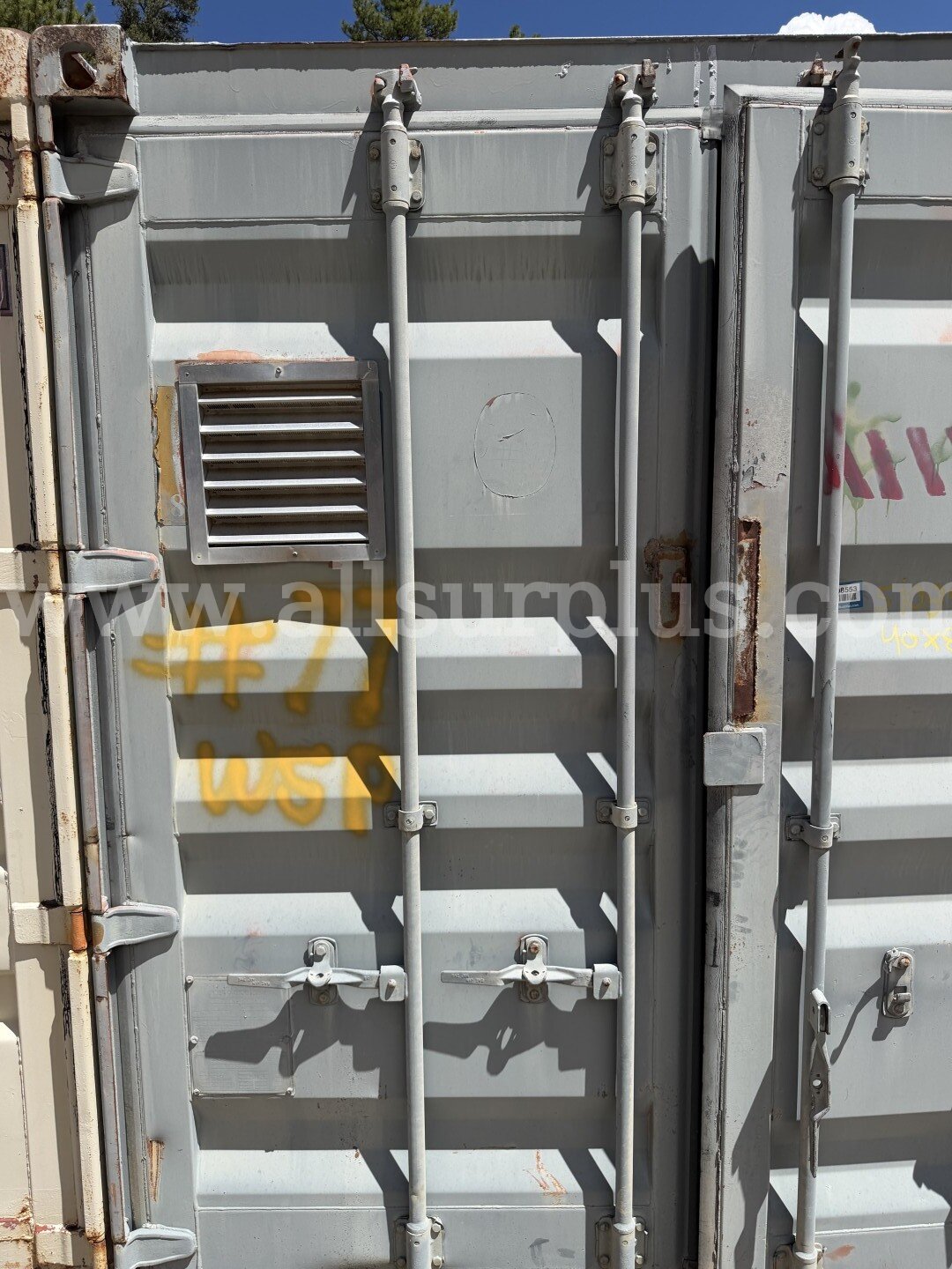 Shipping Container 40ft x 8.5ft x 8ft, With Contents, Qty 1.   Government Surplus Auction - Photo #2