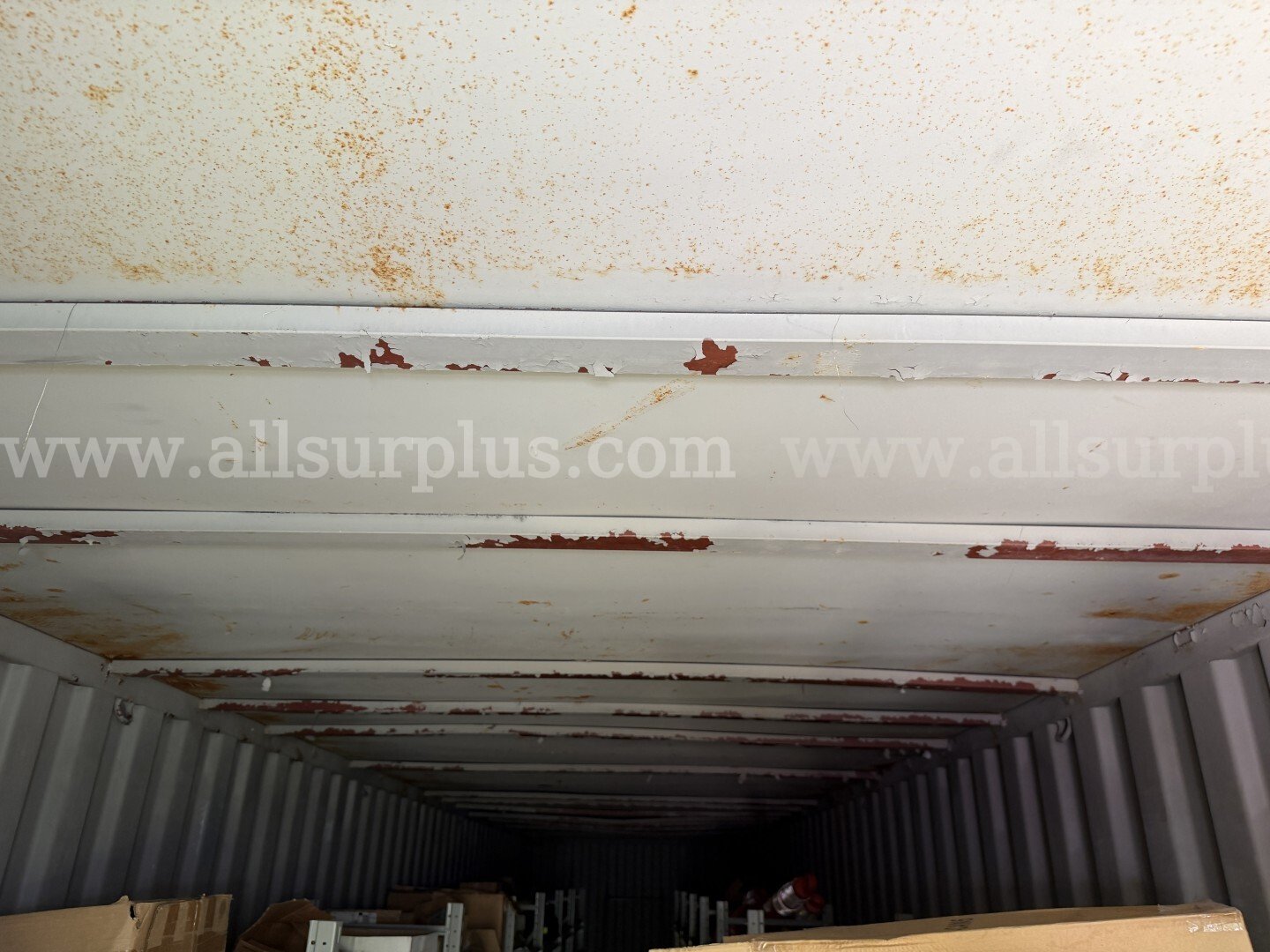 Shipping Container 40ft x 8.5ft x 8ft, With Contents, Qty 1.   Government Surplus Auction - Photo #6