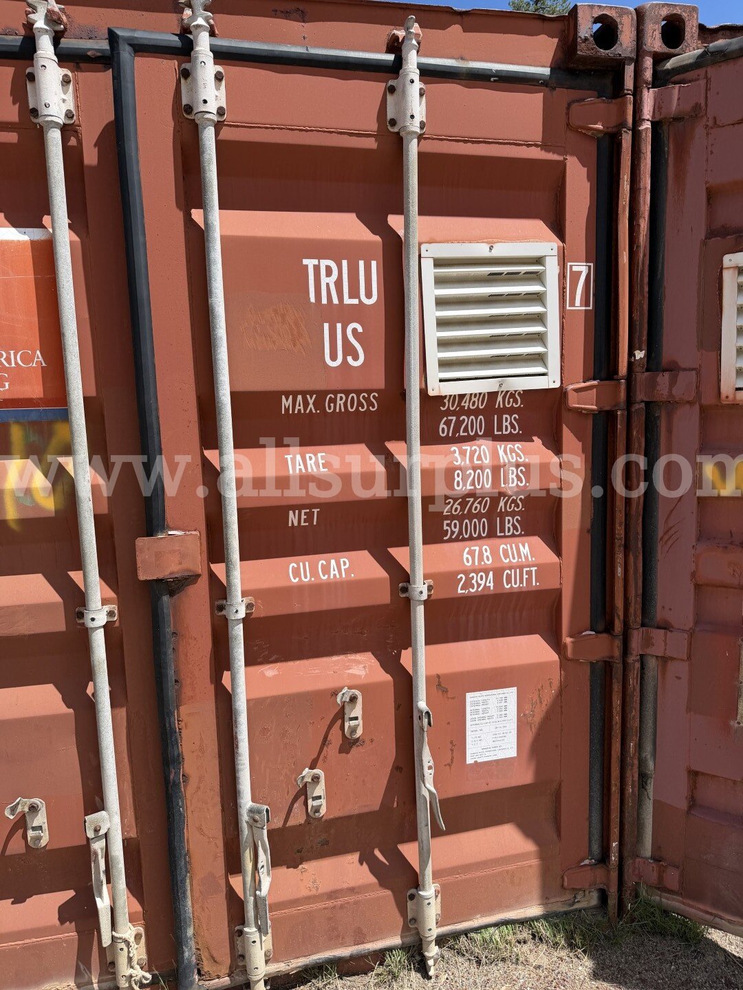 Shipping Container 40ft x 8.5ft x 8ft, With Contents, Qty 1. Shanghai Pacific Internat  Government Surplus Auction - Photo #2
