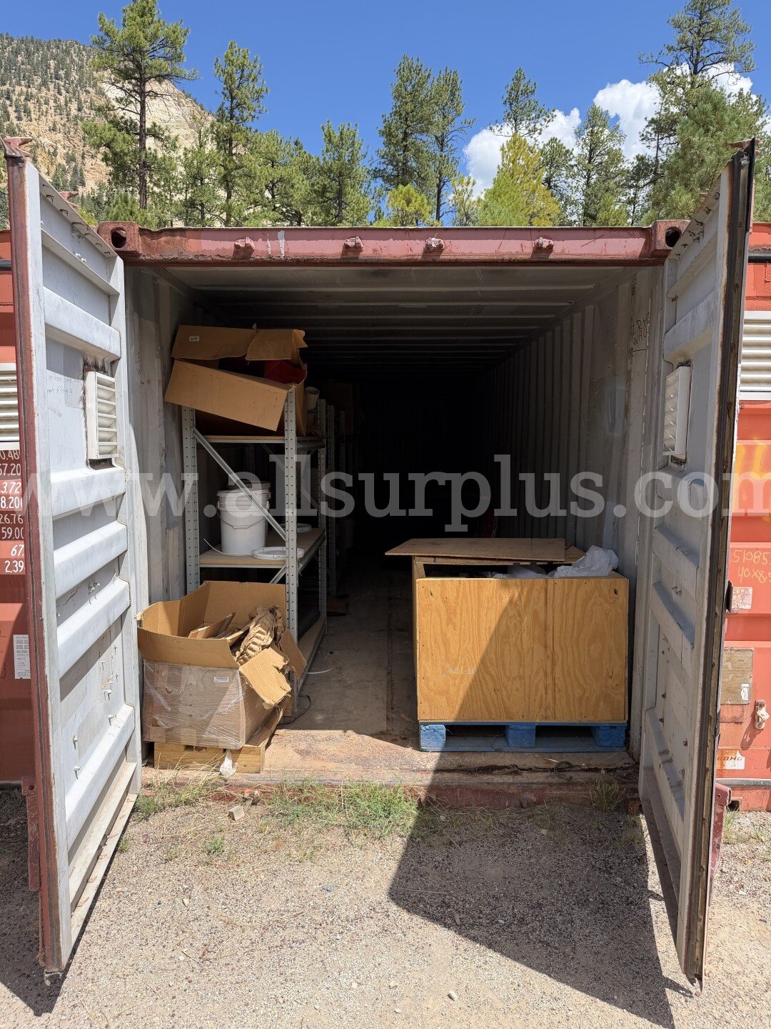 Varian AA240 Atomic Absorption Spectrophotometer, Shipping Container and Contents, 40ft x 8.5ft x 8ft, Qty 1.  AA240 Government Surplus Auction - Photo #6