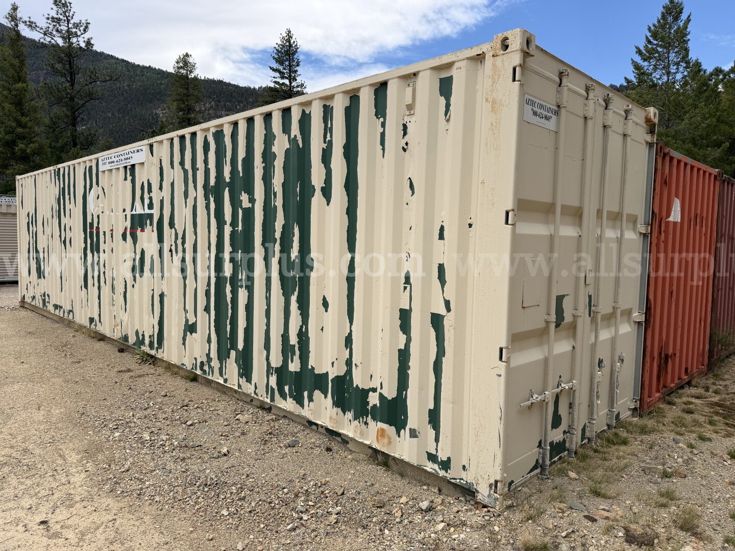 Shipping Container, High Cube, Roll Up Door, 40ft x 9.5ft x 8ft, With Contents, Qty 1. Huizhou Xinhuachang Inter  Government Surplus Auction - Photo #3